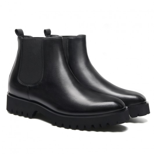 Chamaripa Black Chelsea Boots