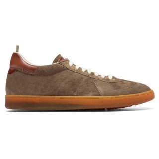 Men's Elevator Sneakers | Taupe Suede Sneakers 6 CM / 2.36 Inches
