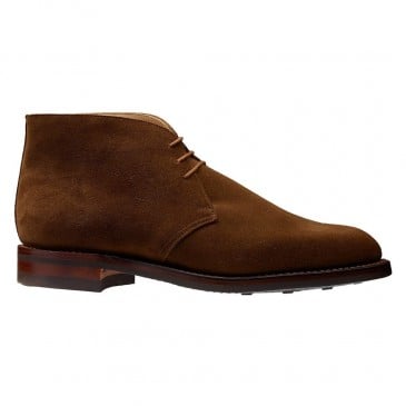 Height Increase Shoes for Men | Brown Suede Chukka Boot 6 CM / 2.36 Inches