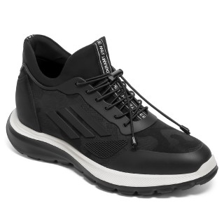 Đường phố Thang Máy Sneakers Chiều Cao Tăng Giày Thể Thao Người Đàn Ông Giản Dị Giày Cao Hơn 7 CM / 2.76 Inches