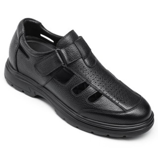 6 CM Taller elevator sandals - height increasing sandals - men's sandals that make you taller