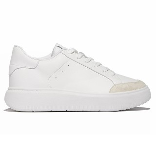 Women's Elevator Sneakers | White Leather Sneakers 7 CM / 2.76 Inches