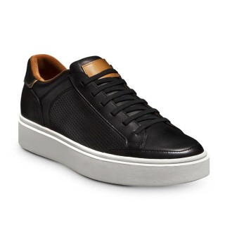 Chaussure Rehaussante Homme - Chaussures à Talons Hauts En Cuir Noir 7CM