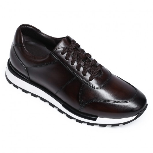 Black Height Incrasing Elevator Shoes Occident Dress Shoes