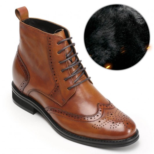 Black Height Incrasing Elevator Shoes Occident Dress Shoes