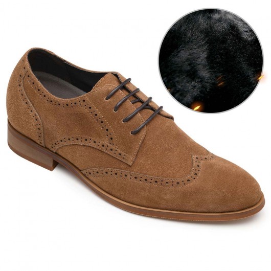Black Height Incrasing Elevator Shoes Occident Dress Shoes