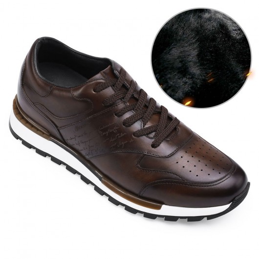 Black Height Incrasing Elevator Shoes Occident Dress Shoes