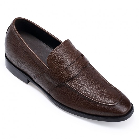 Black Height Incrasing Elevator Shoes Occident Dress Shoes