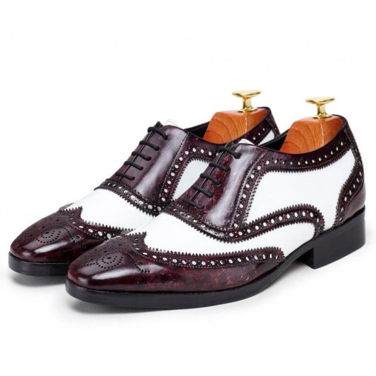 Black Height Incrasing Elevator Shoes Occident Dress Shoes