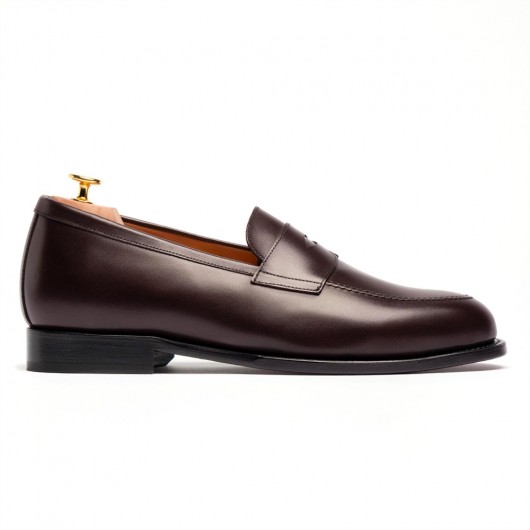 Black Height Incrasing Elevator Shoes Occident Dress Shoes
