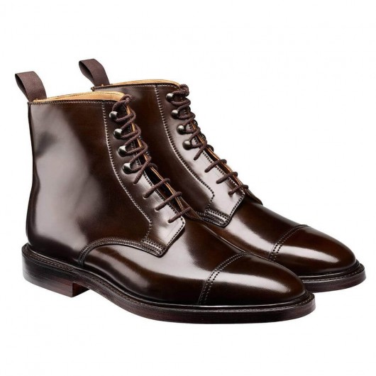 Black Height Incrasing Elevator Shoes Occident Dress Shoes