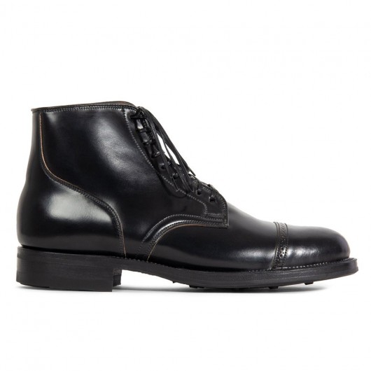 Black Height Incrasing Elevator Shoes Occident Dress Shoes