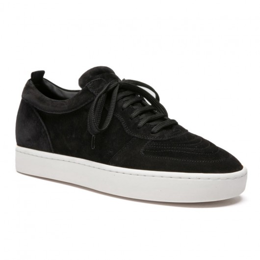 Black Height Incrasing Elevator Shoes Occident Dress Shoes