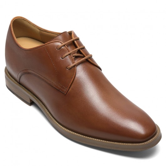 Black Height Incrasing Elevator Shoes Occident Dress Shoes