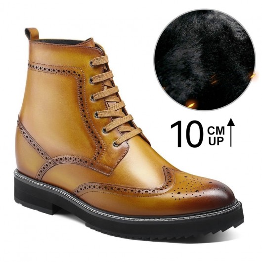 Black Height Incrasing Elevator Shoes Occident Dress Shoes