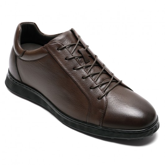 Black Height Incrasing Elevator Shoes Occident Dress Shoes