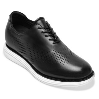 Oxford con Rialzo Interno +7cm | Scarpe Rialzate Uomo Casual Business in Pelle