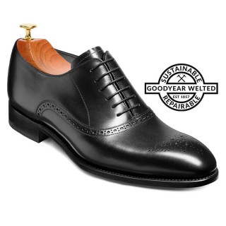 goodyear bem passado sapatos masculinos com salto - palmilha para ficar mais alto - sapato oxford preto 7 CM