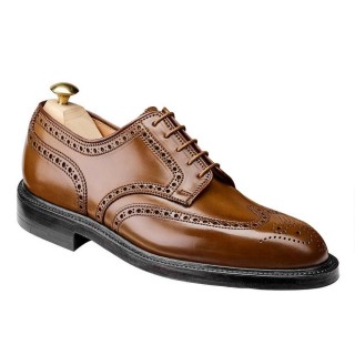 sapato social masculino com salto interno - sapatos masculinos amarelo marrom shell cordovan derby 7CM