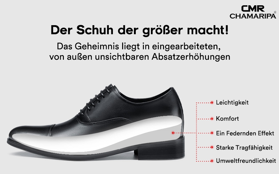 Wie funktionieren Schuhe, die größer machen?